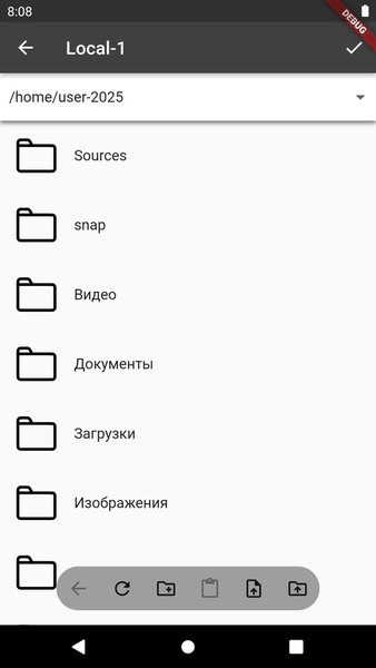 FTP Manager — Инструменты, скриншот интерфейса 3