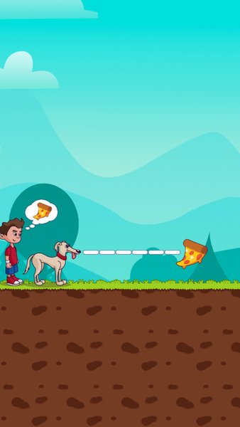 Long Dog: Длинный Нос и Длинная Собака! Игра! — Головоломки, скриншот интерфейса 1