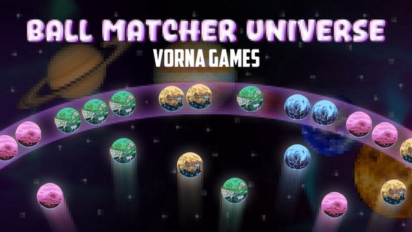 Ball Matcher Universe — Казуальные, скриншот интерфейса 1