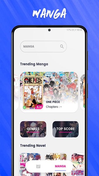 Anime & Manga Plus ⭐⭐️⭐️⭐️⭐️ — Развлечения, скриншот интерфейса 1
