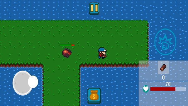 Survivor Island 2D — Инди, скриншот интерфейса 3