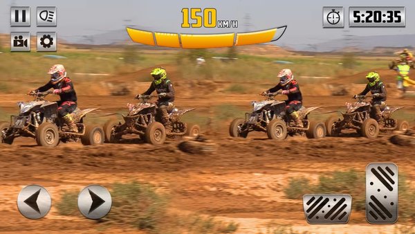 Квадроцикл ATV - игры на квадроциклах для бездорожья — Симуляторы, скриншот интерфейса 4