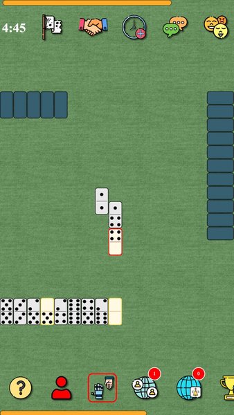Домино паук, дуэль — Настольные игры, скриншот интерфейса 6