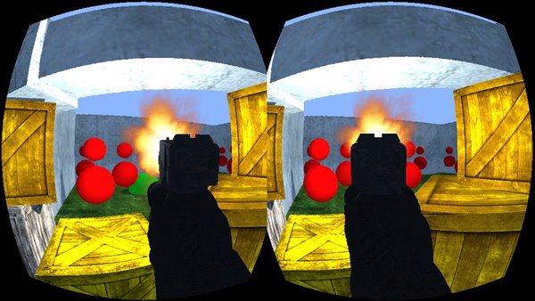 Like IPSC mobile VR — Симуляторы, скриншот интерфейса 3
