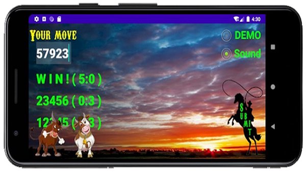 LuckyCowboy — Головоломки, скриншот интерфейса 4