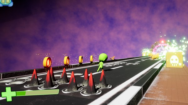 Obstacle Course Running — Аркады, скриншот интерфейса 2
