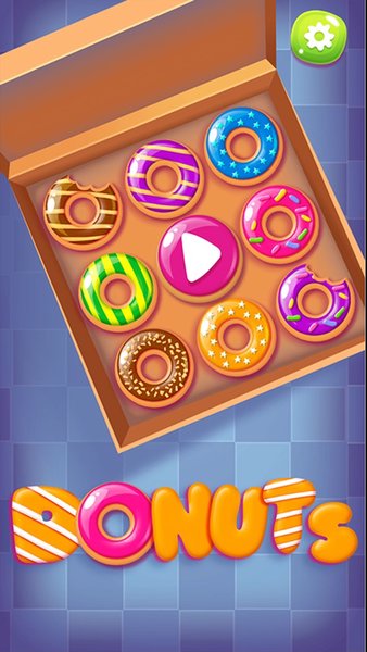 Donuts Crush Bejeweled — Пазлы, скриншот интерфейса 2