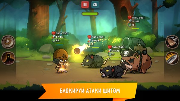 Kinda Heroes RPG — Ролевые, скриншот интерфейса 4