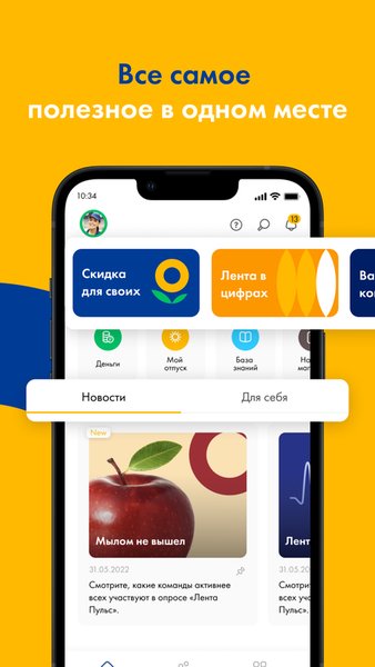 Лента Спутник — Бизнес, скриншот интерфейса 6