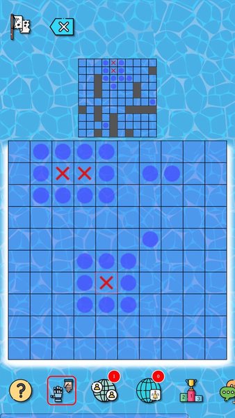 Морской бой — Настольные игры, скриншот интерфейса 3