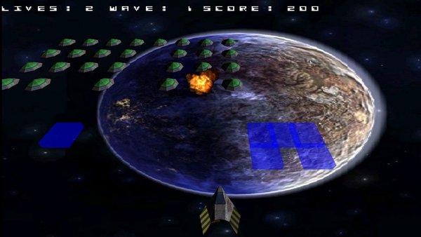 InspireInvaders — Аркады, скриншот интерфейса 7