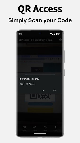 QR Access – Инструмент для работы с QR-кодами — Инструменты, скриншот интерфейса 2