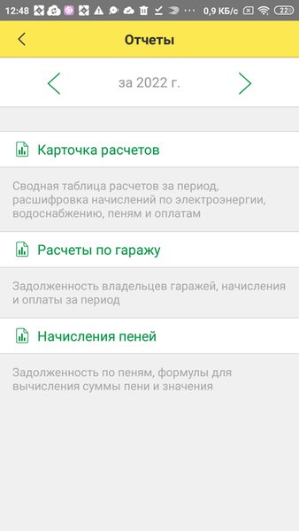1С:Гаражи. Руководство ГСК — Финансы, скриншот интерфейса 6