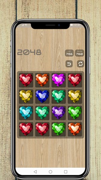 2048 Головоломка для детей и взрослых — Головоломки, скриншот интерфейса 1