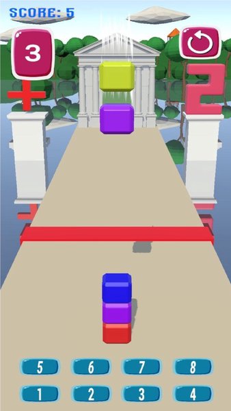 Math Road — Головоломки, скриншот интерфейса 1