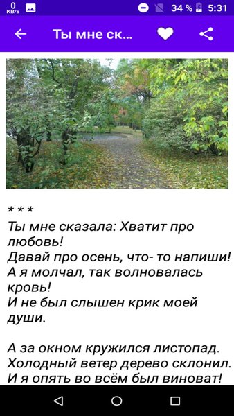 Стихи о любви — Книги и справочники, скриншот интерфейса 4