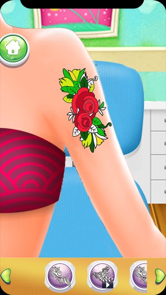 Tattoo Master : Игры Тату — Симуляторы, скриншот интерфейса 5