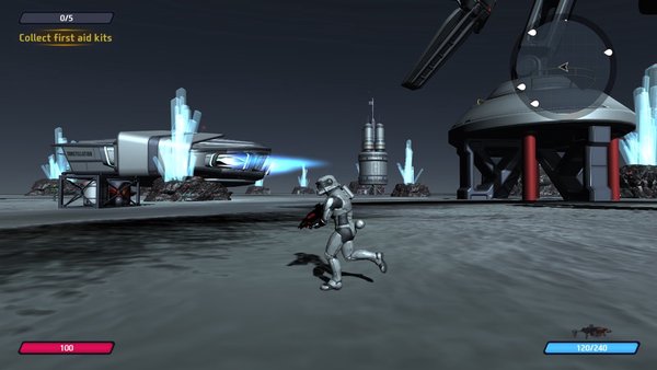 Starship Troopers 3D Shooter — Шутеры, скриншот интерфейса 2
