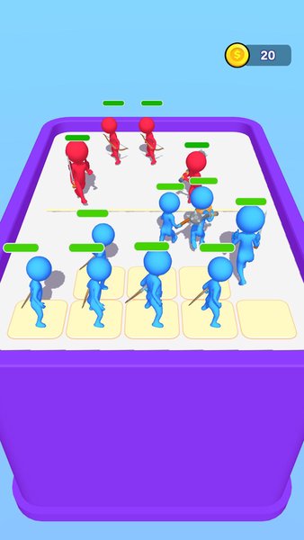 Merge Battle — Аркады, скриншот интерфейса 4