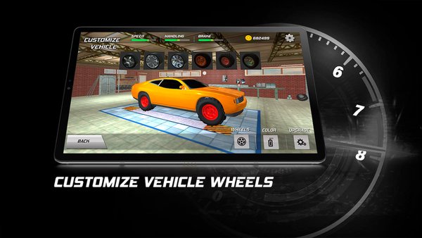 Highway Racer - Час пик — Гонки, скриншот интерфейса 3