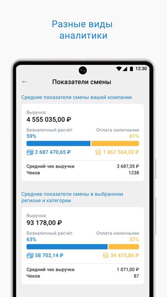 Такском Касса — Бизнес, скриншот интерфейса 6