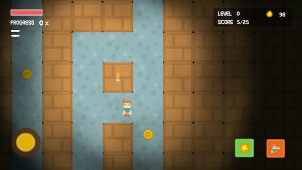 Labyrinthus — Квесты, скриншот интерфейса 3