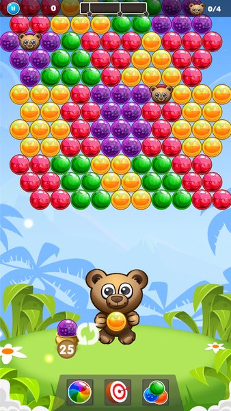 Bear balls — Аркады, скриншот интерфейса 1