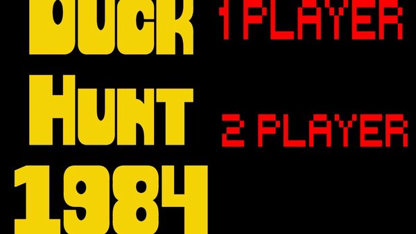 Duck Hunt 1984 — Шутеры, скриншот интерфейса 1