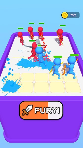 Merge Battle — Аркады, скриншот интерфейса 6