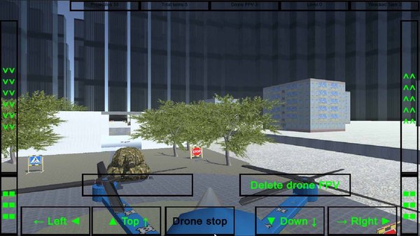 FPV drone vs tanks — Симуляторы, скриншот интерфейса 6