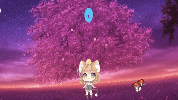 Soaring Sakura — Аниме, скриншот интерфейса 2