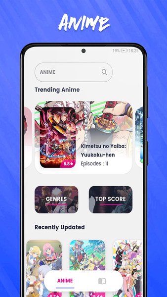 Anime & Manga Plus ⭐⭐️⭐️⭐️⭐️ — Развлечения, скриншот интерфейса 2