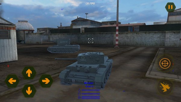World of WarTanks — Военные, скриншот интерфейса 4