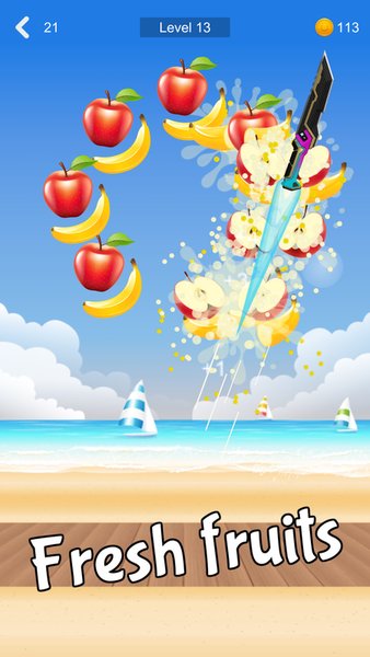 Fruit Sniper — Аркады, скриншот интерфейса 1