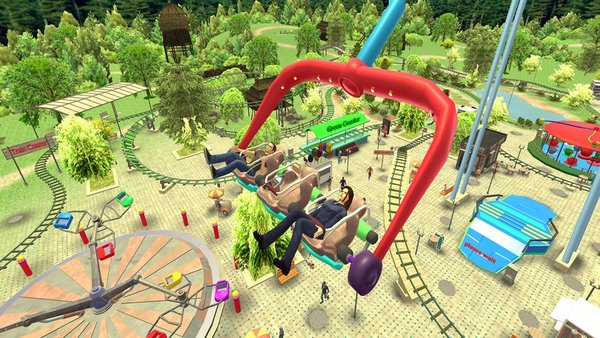 AmusementParkVR — Приключения, скриншот интерфейса 3