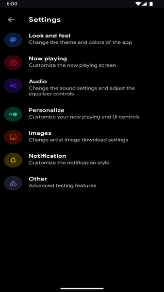 Cкачать бесплатный андроид mp3 плеер для музыки — Музыка и аудио, скриншот интерфейса 3