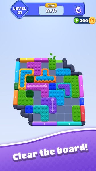 Color Block Jam — Головоломки, скриншот интерфейса 2