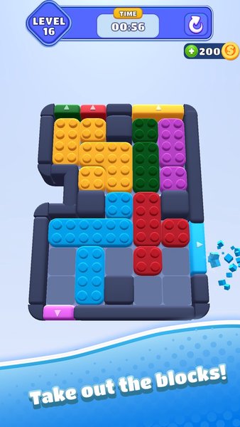 Color Block Jam — Головоломки, скриншот интерфейса 1