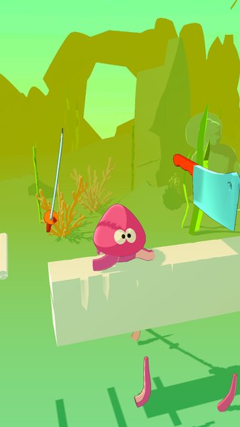 Octopus Adventure — Аркады, скриншот интерфейса 2