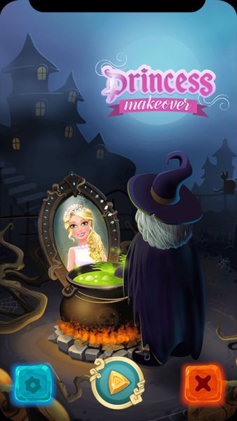 Princess Makeover Game 👗 Одевалки Игры для Девочек — Казуальные, скриншот интерфейса 1