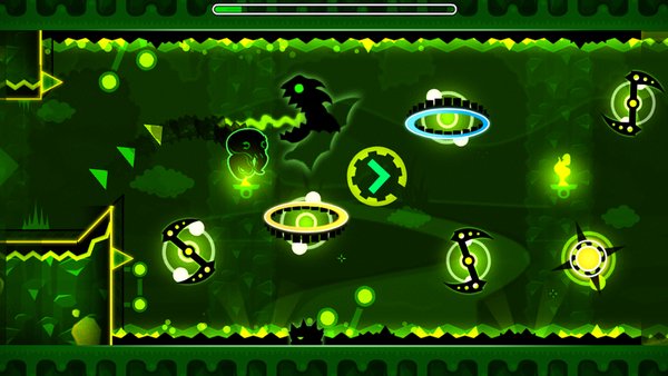 Pixel Dash — Музыка, скриншот интерфейса 1