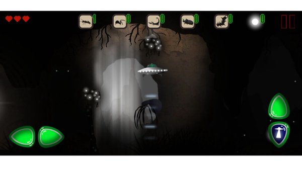 Alien UFO 2- Abduction insect — Инди, скриншот интерфейса 2