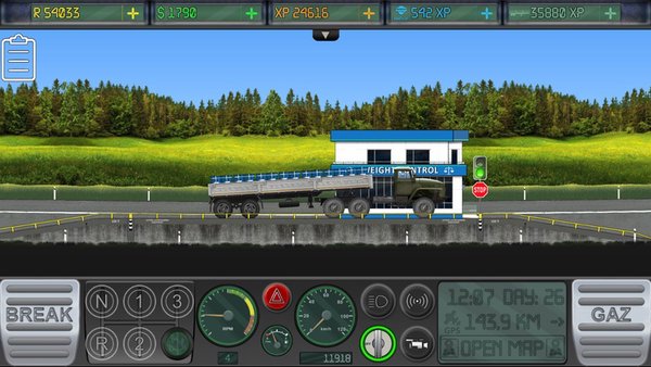 Carrier Joe 3 History — Симуляторы, скриншот интерфейса 3