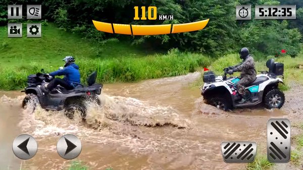 Квадроцикл ATV - игры на квадроциклах для бездорожья — Симуляторы, скриншот интерфейса 2
