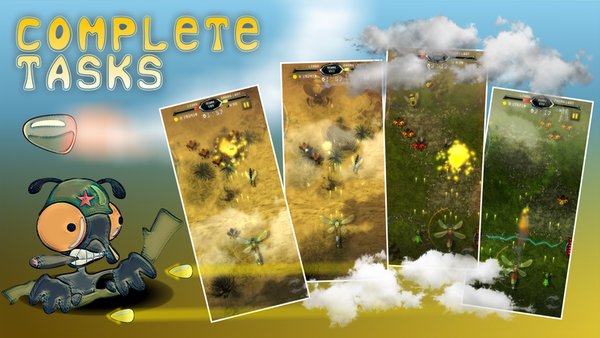 Боевая стрекоза — Шутеры, скриншот интерфейса 4