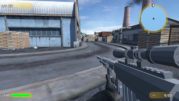 Zombie Shooter 3D Зомби Шутер  — Шутеры, скриншот интерфейса 2
