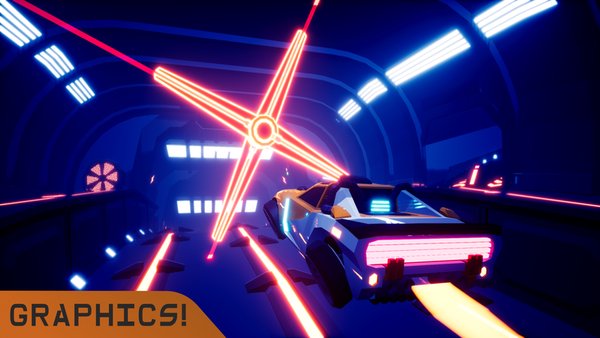 Neon Chaser — Аркады, скриншот интерфейса 1