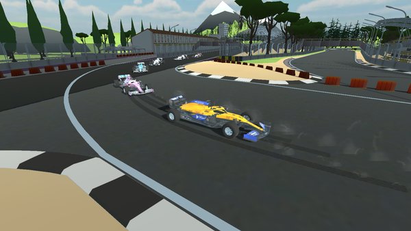 Formula 1 Racing — Гонки, скриншот интерфейса 4