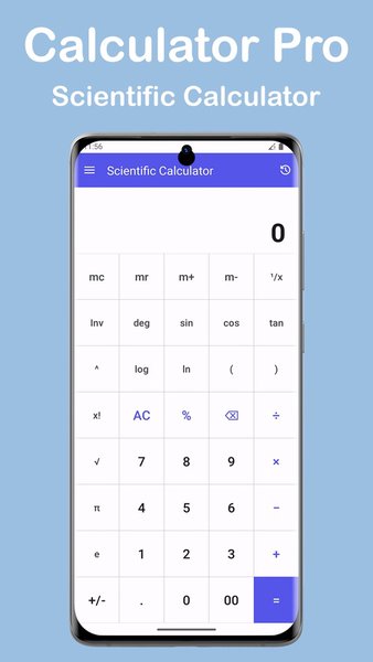 Calc Pro: Калькулятор и Сейф — Инструменты, скриншот интерфейса 2