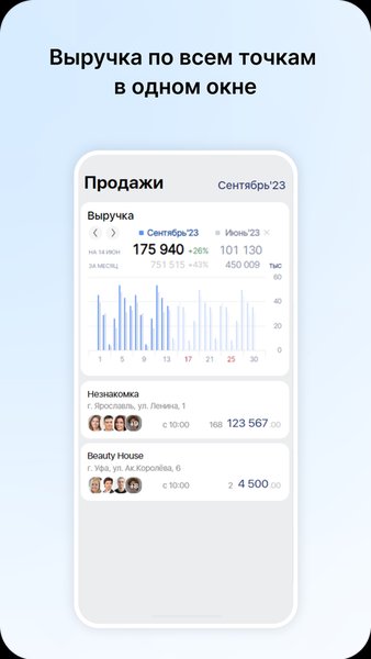 Saby Clients — Бизнес, скриншот интерфейса 4